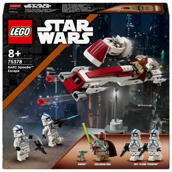 Set LEGO 75378 BARC Speeder Escape per Diorami Star Wars