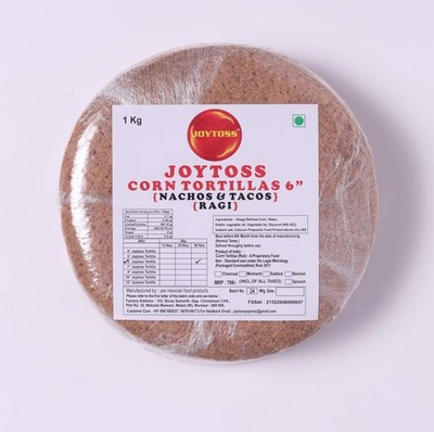 JOYTOSS Ragi Corn Tortilla Snack for Tacos Nachos & Dips Soft Fresh