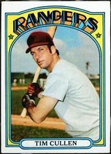 1972 Topps Baseball Tim Cullen #461 EX