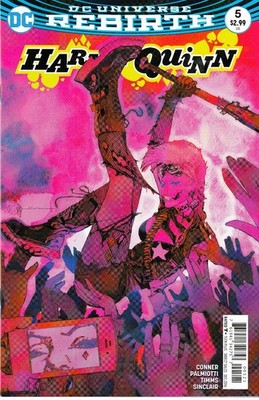 HARLEY QUINN #5 (2016) CONNER / PALMIOTTI ~ SIENKIEWICZ VARIANT ~ UNREAD NM