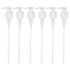 6Pcs Dispensers Top Replacement, Bottle Pump Head for 28/410 Neck, White