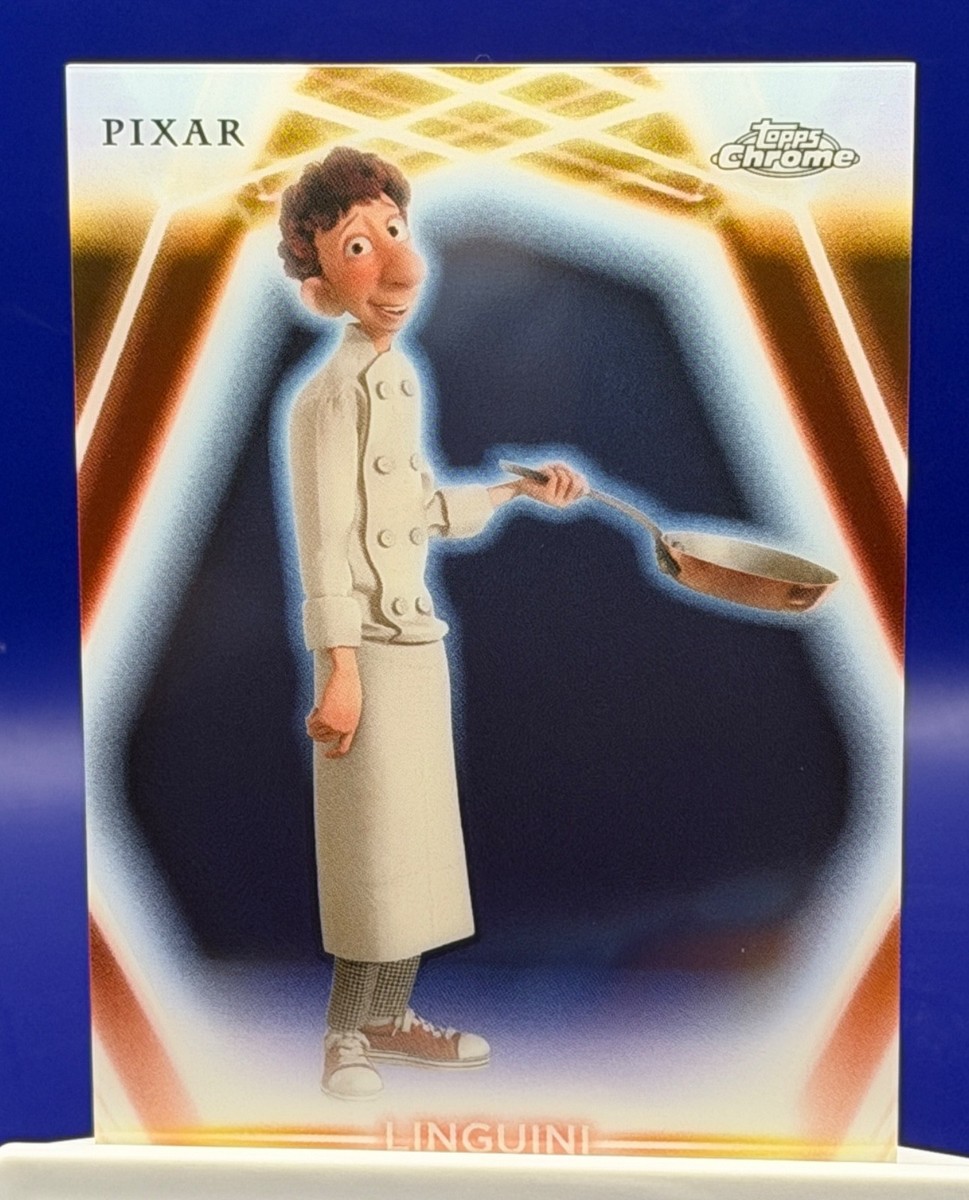 2026 Topps Disney Neon Chrome Etch Linguini CNE-72 Ratatouille