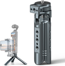 Mini Metal Tripod, Compact Camera Grip, Compatible with DJI Osmo Pocket 3/Pocket