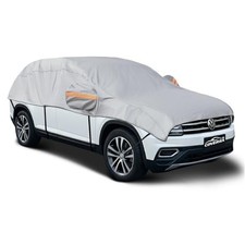 Half Car Cover SUV, Windshield Top Cover for Ice and Snow with Cotton 2-SUV L