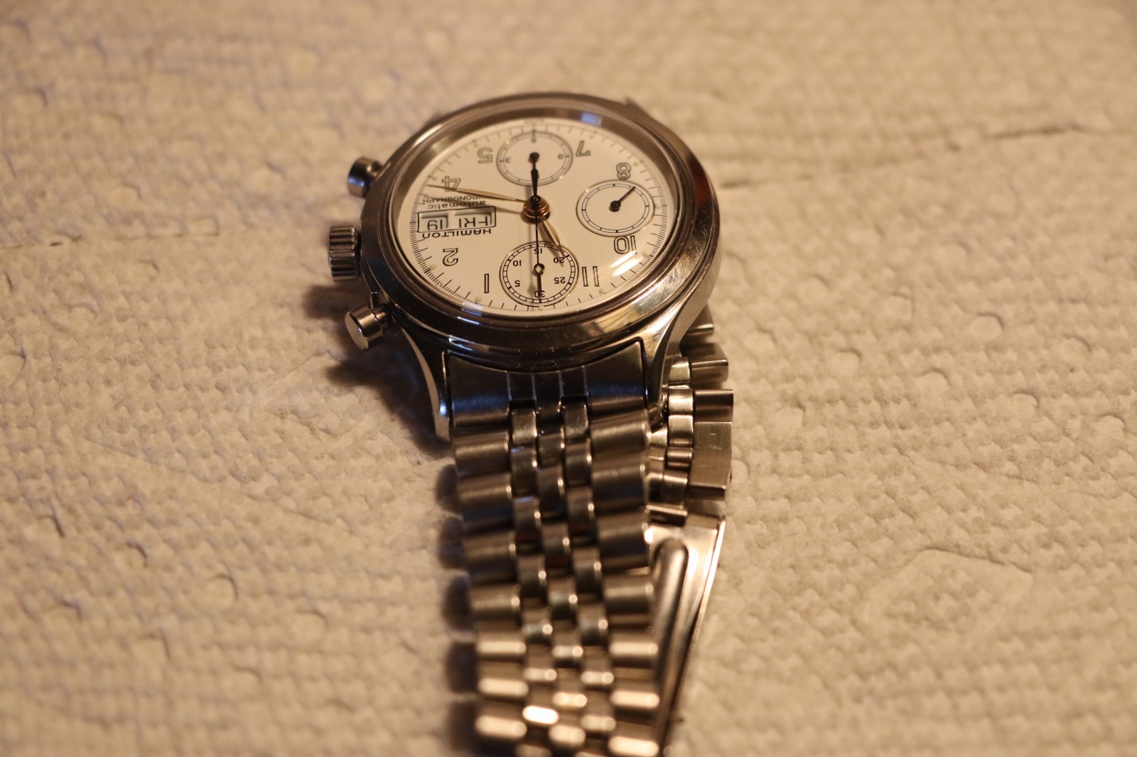 HAMILTON AUTOMATIC 9941A CHRONOGRAPH DAY/DATE - image 8
