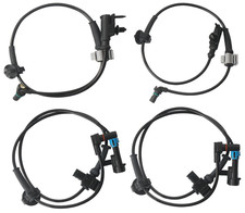 4PCS ABS Wheel Speed Sensor Front  Rear, Left  Right Compatible with 2007-2014
