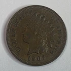 1907 INDIAN HEAD Cent VERY NICE - FULL LIBERTY - XF++