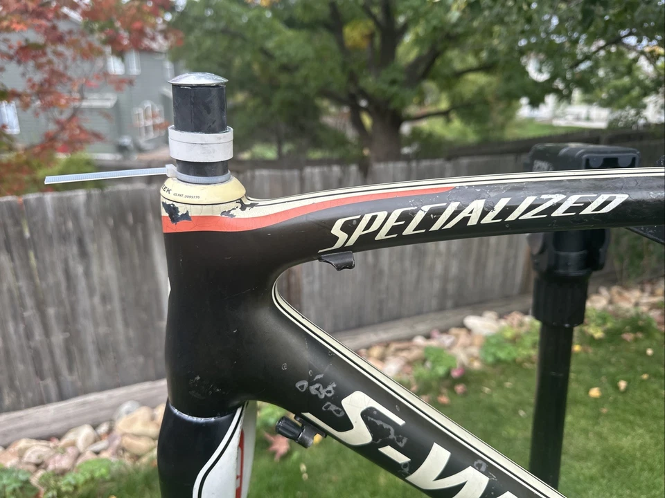 54cm Specialized S-WORKS Tarmac SL3 Carbon Rim Brake Road Frameset Frame & Fork - Image 2 of 4