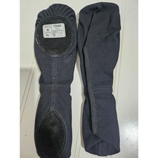 Theatricals T2900 Split Sole Canvas Ballet Shoes Black Women's Size 11.5 M NWT