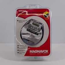 New Magnavox Jogproof CD Digital CD Player Silver MPC421