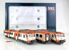 PR662 ELECTRIC TRAIN H0 3402 - DIESEL ENGINE 592 RENFE UN REGIONAL DCC READY!