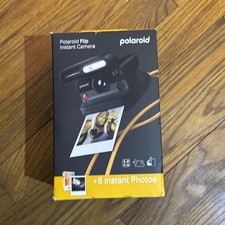 Polaroid - Flip Instant Camera  Color Film Bundle 8 Photos 