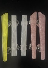 Vintage, Antique 1960s Lucite Door Handles, 2 Matching Pairs And 1 Single Colour
