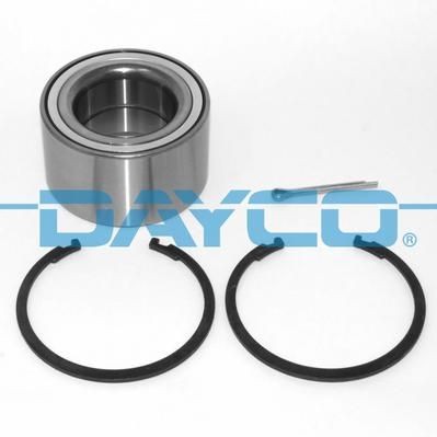 Radlagersatz Vorne Links Rechts Dayco KWD1205 Passend FÜR Nissan Nabenlager Satz-image