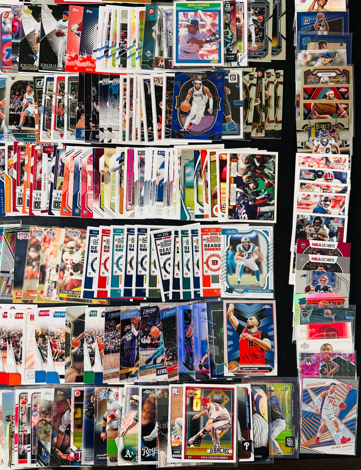 HUGE Sports CARD LOT! Jersey AUTO RC SP PRIZM Victor Wembanyama, Trout, Ohtani! view 10