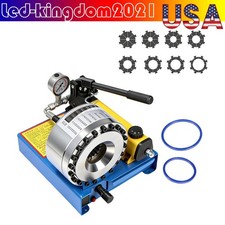 Hydraulic Hose Crimper Pipe Clamping Machine With 8 Sets Dies 10mm-30mm 5600KN