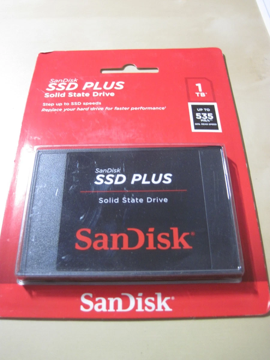 SanDisk 1TB Storage Capacity Hard Drives (HDD, SSD & NAS) for sale