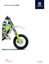Husqvarna Owners Manual Book Guide 2026 TC 50