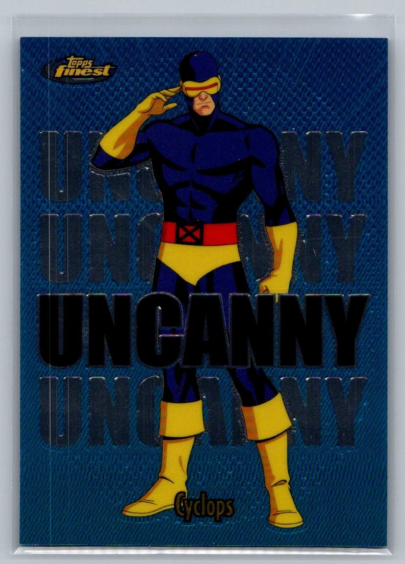 2025 Topps Finest Marvel X-Men '97 Cyclops #95 Uncanny