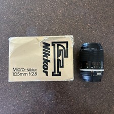Nikon Ai-s Micro Nikkor 105mm f/2.8 MF Macro Lens