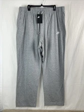 NWT Men's Nike Standard Fit Straight Leg 100% Cotton Training Pants 4XL