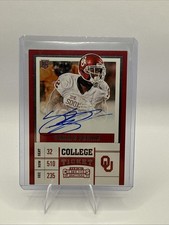 2017 Panini Contenders Draft Picks Football Samaje Perine Auto