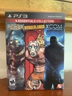 2K Essentials Collection Sony PlayStation 3 Borderlands Bioshock XCOM