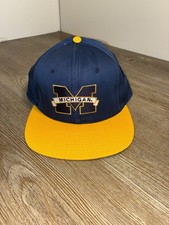 Michigan Wolverines Vintage Hat Cap Snapback Made In USA