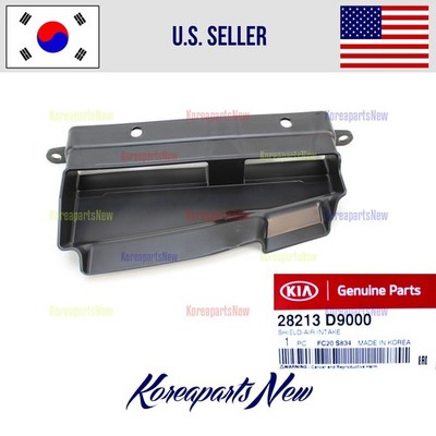 Air Cleaner Intake Duct Cover 28213D9000  GENUINE  fits Kia Sportage 2017-2022