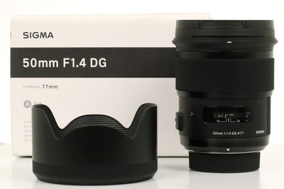 Sigma 50mm f/1.4 DG HSM Art Nikon F Vollformat Festbrennweite WIE NEU OVP