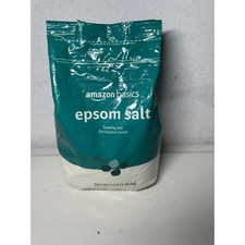 Pack of 2, 3 Pound Amazon Basics Epsom Salt Soaking Aid, Eucalyptus Scented