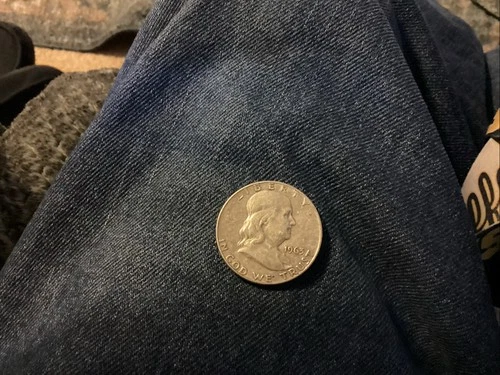 Uncirculated 1963-D Ben Franklin Half Dollar - 52012