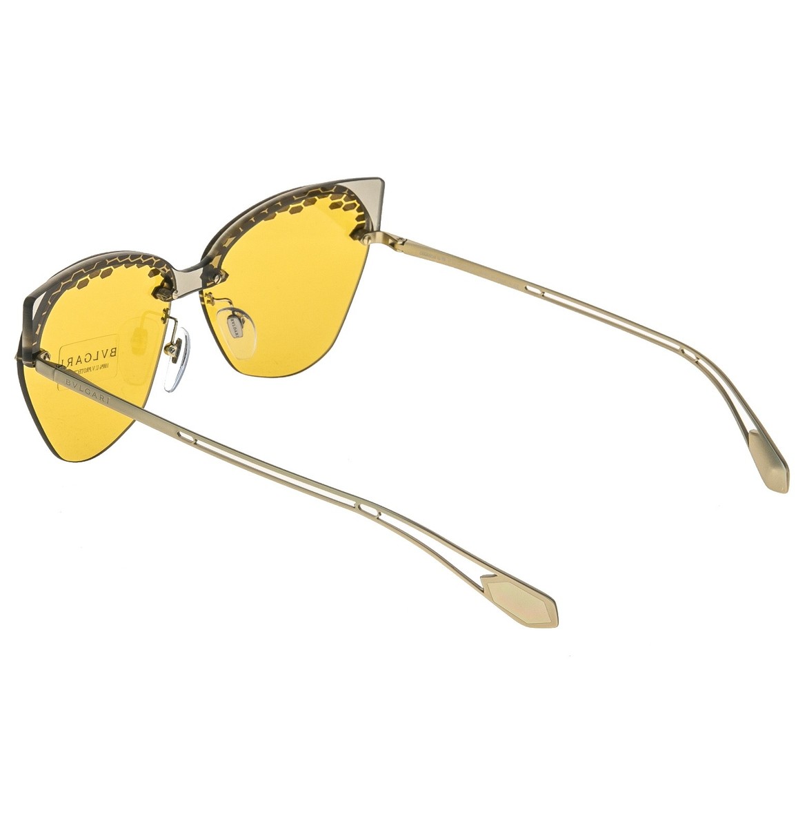 ◆激レア◆ブルガリ◆Bulgari◆メガネ◆メンズ◆レディース◆イエロー◆黄 BVLGARI BV6107 6107 SERPENTI Scalesbeat Gold Yellow Scales Metal