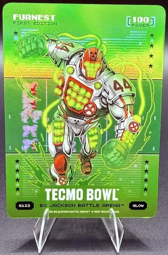 FURNEST/EARNEST BYNER 2026 Battle Arena Tecmo #N227 Tecmo News Glow SSP