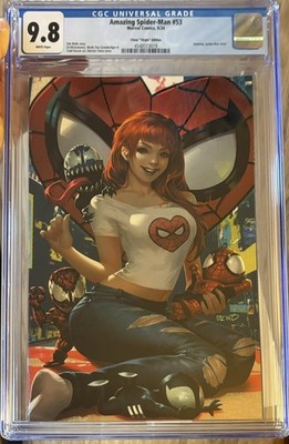 AMAZING SPIDER-MAN #53 CGC 9.8 NM Derrick Chew  Marvel Comics Virgin Variant