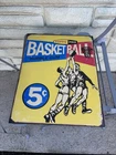 Basketball Topps Pro Tin Sign Vintage Style