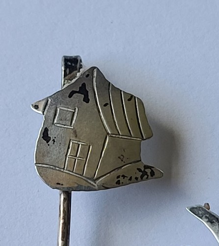Lot 7 Vintage Mexican Sterling Silver 925 Figural Cocktail Picks MCM 21.5gm - 第 24/24 張圖片