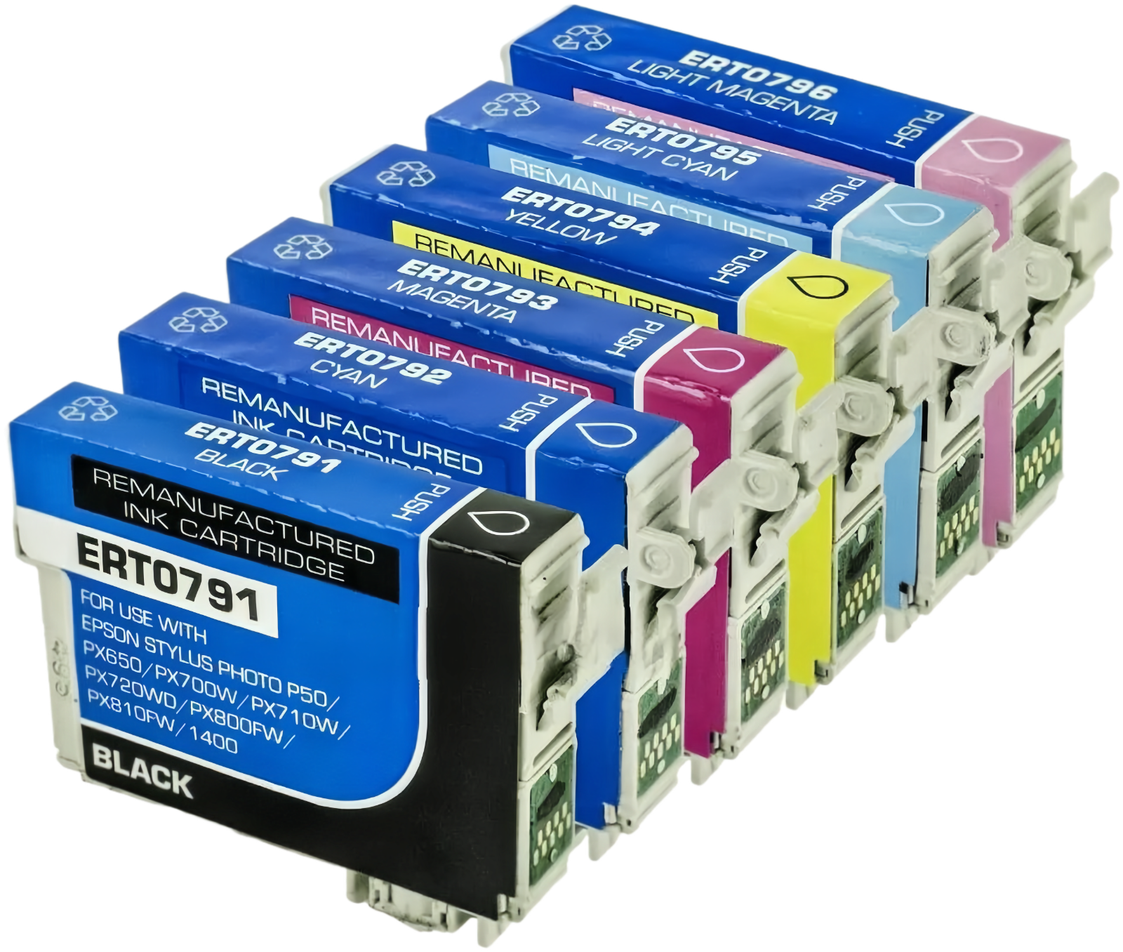 6PK Ink For Epson 79 T079 T0791 - T0796 For Epson Artisan 1430 Stylus ...