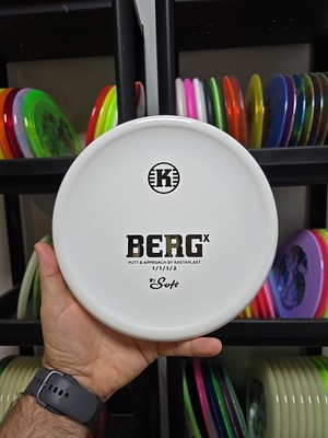 Kastaplast Discs K1 Soft BergX White 173g Disc Golf Putter Approach 