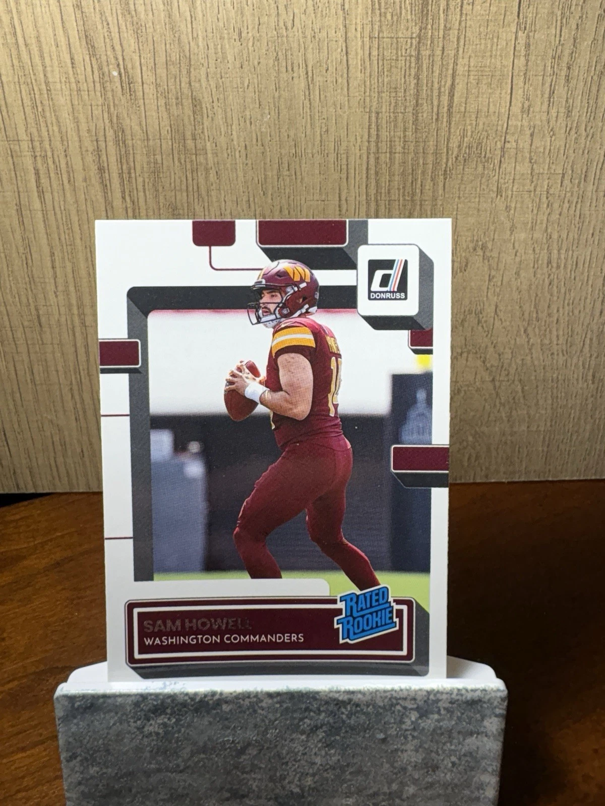 Sam Howell trading card