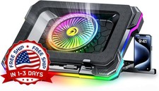 Almohadilla De Enfriamiento Para Computadora Port til De 15.6 A 19.3 " NEW US.
