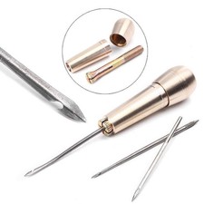 Leather Tent Canvas Sewing Awl Stitcher Taper Leathercraft Needle Tool Home Use