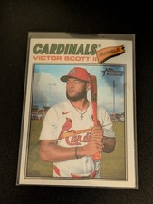 2026 Topps Heritage - Victor Scott II #318 Chrome St. Louis Cardinals