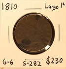 1810 Classic Head Large Cent — photo from another recent sale