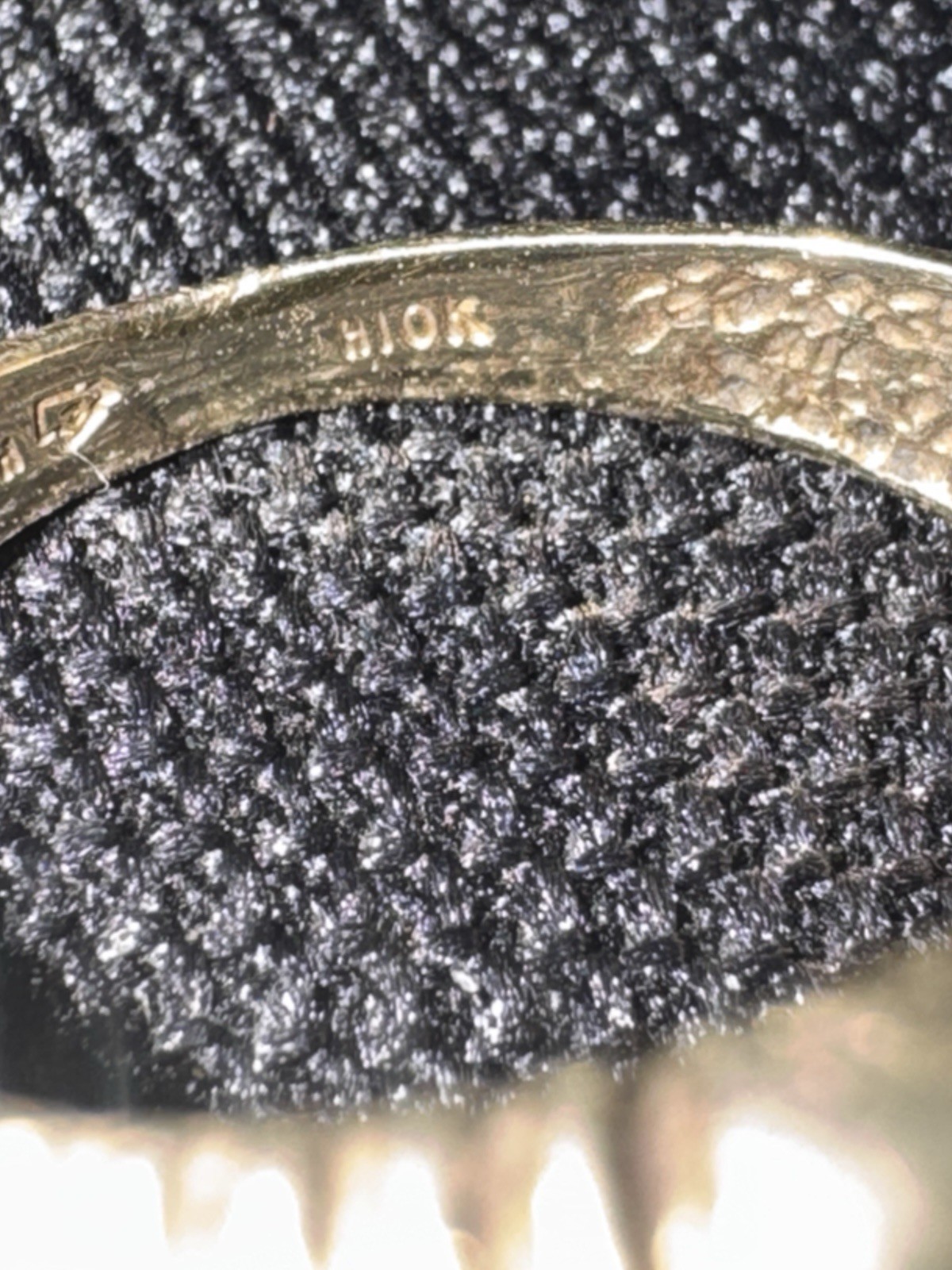 Men’s solid gold diamond cluster ring. Genuine go… - image 9