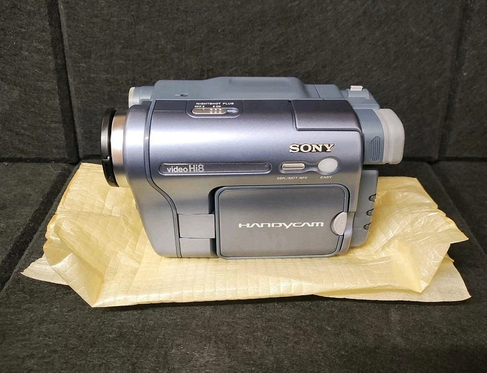 Cámara de video digital Sony CCD-TRV228E Hi8 cinta cámara móvil probada en caja Foto 2 de 4