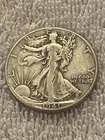 1941  Walking Liberty Silver Half Dollar
