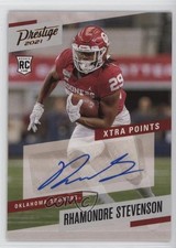2021 Panini Chronicles Draft Picks Bronze Rhamondre Stevenson #PS-RMS Auto 00ht