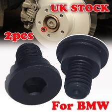2X Brake Disc Retaining Screws For BMW M8X14 Rotor Hex Mount Countersunk Bolts 