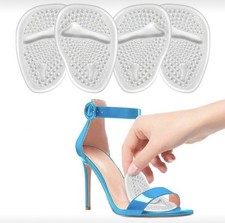 2Pairs Gel Shoe Inserts, Heel Inserts For Women, Non Slip Heel Pads